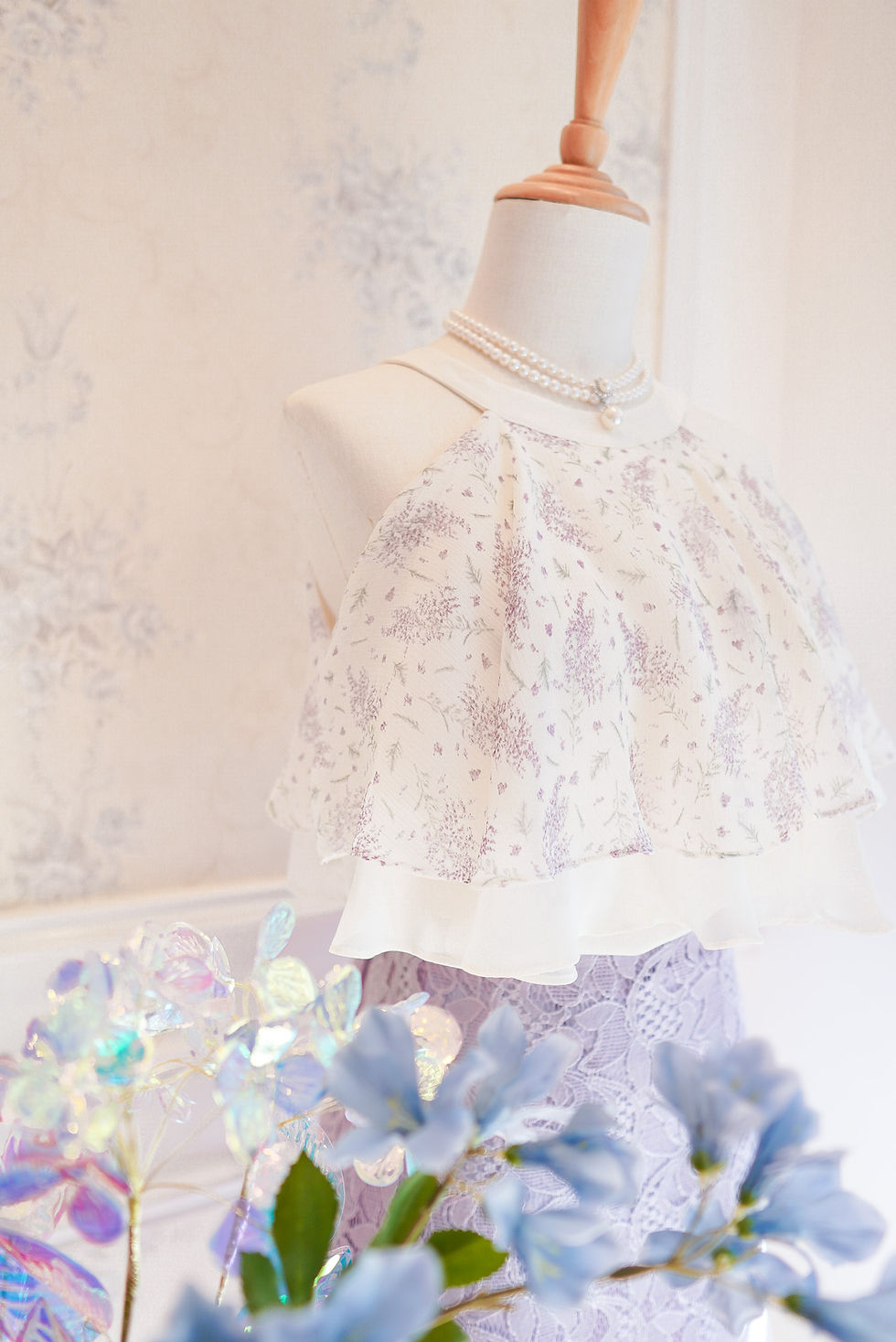 Thumbnail: The Lavender Chiffon Top