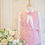 Thumbnail: The Candy Pink Tweed Vest with Belt
