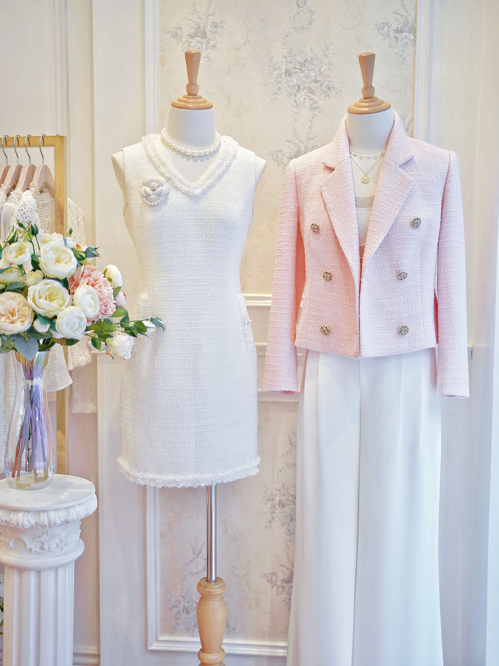 Thumbnail: The Pale Pink Tweed Blazer
