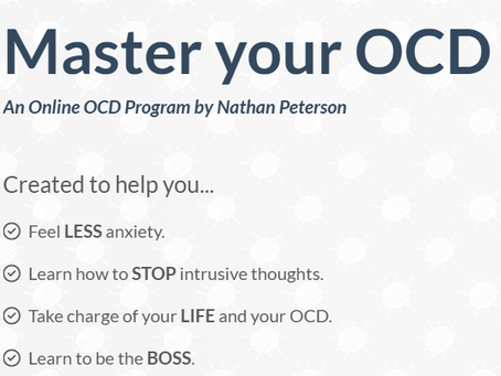 Master your OCD Review | An Online OCD Program by Nathan Peterson!