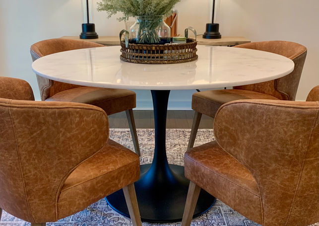 mid century modern dining room furnishings