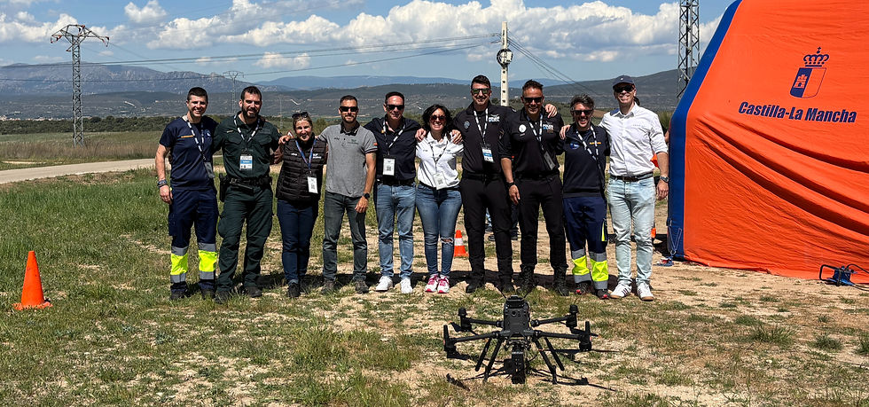 Uceda se convierte en el epicentro de la tecnología de drones aplicada a la seguridad y emergencias de la mano de ASEMERPAS