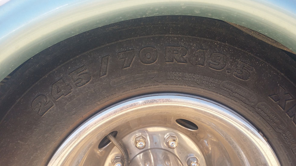 Cracked Tire