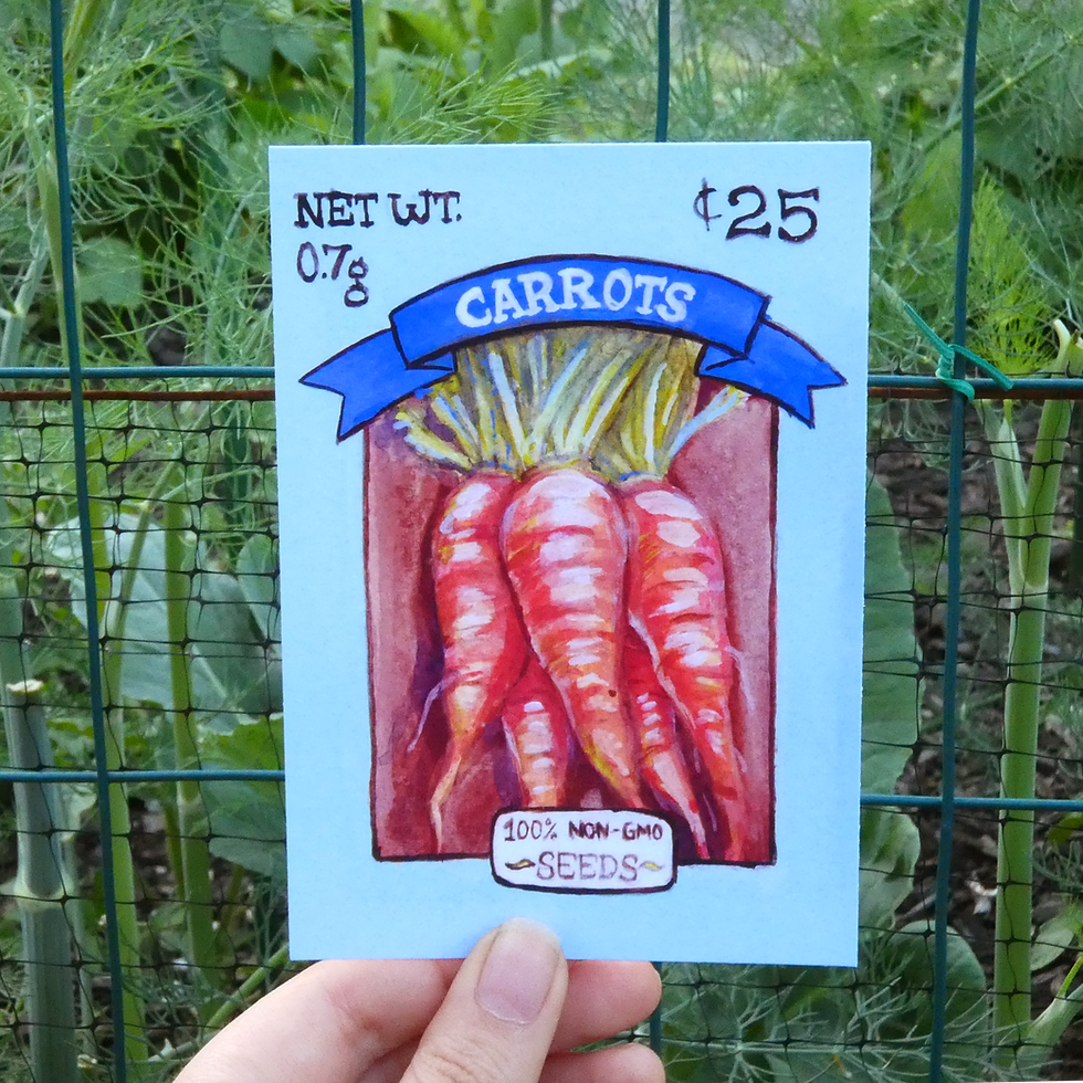Thumbnail: Seed Packet Art Prints | 7 designs (LIMITED SIGNED)