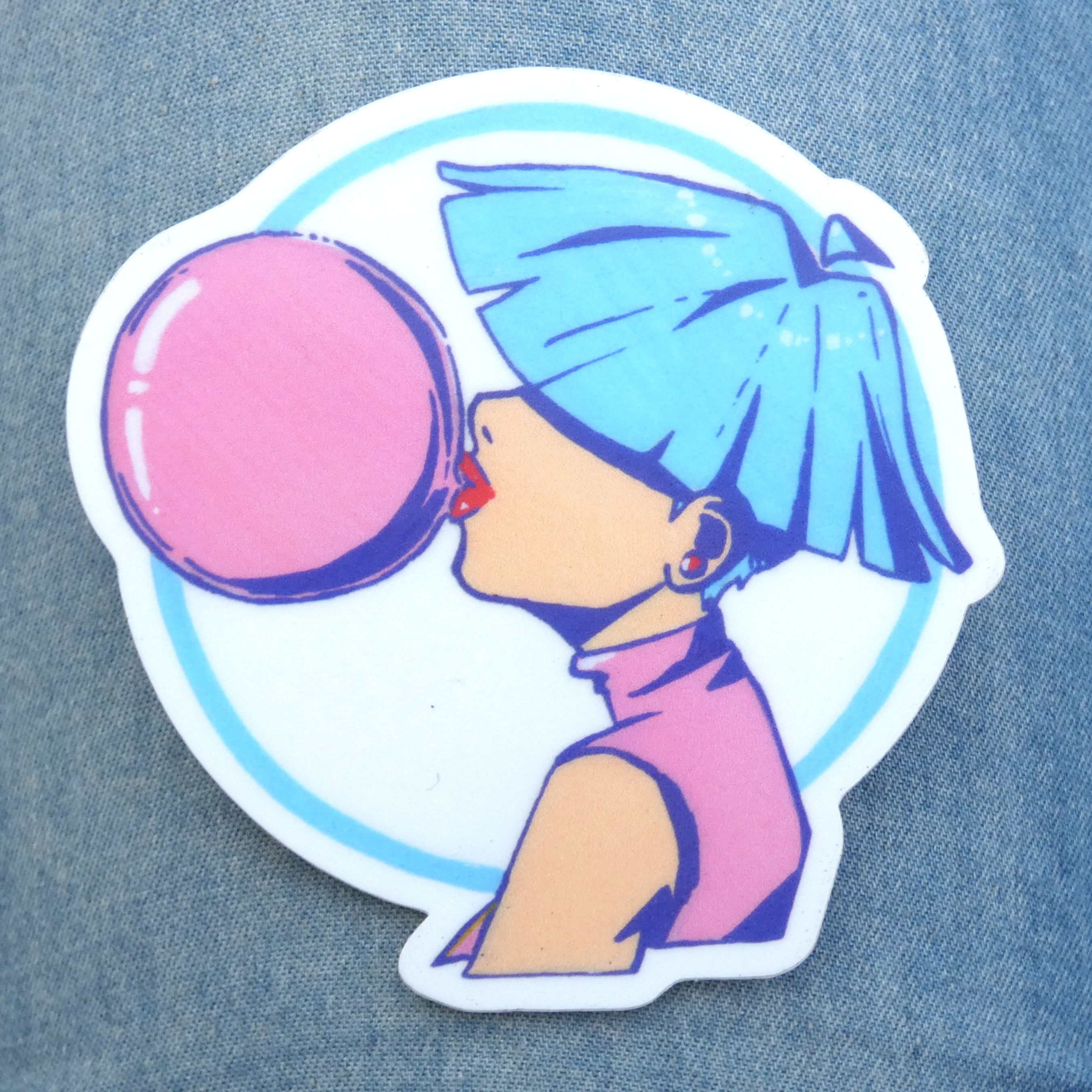 Bubblegum | vinyl sticker