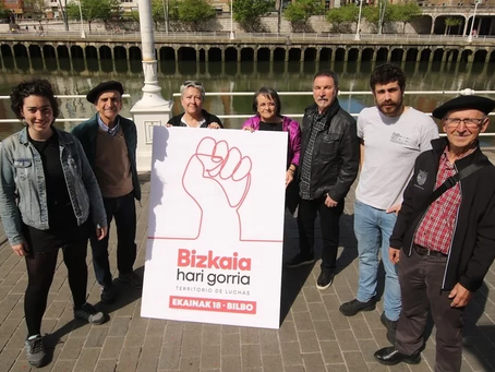 Hari Gorriak lehenengo eta oraingo borrokaren aldarrikapena egingo du Bilbon ekainaren 18an