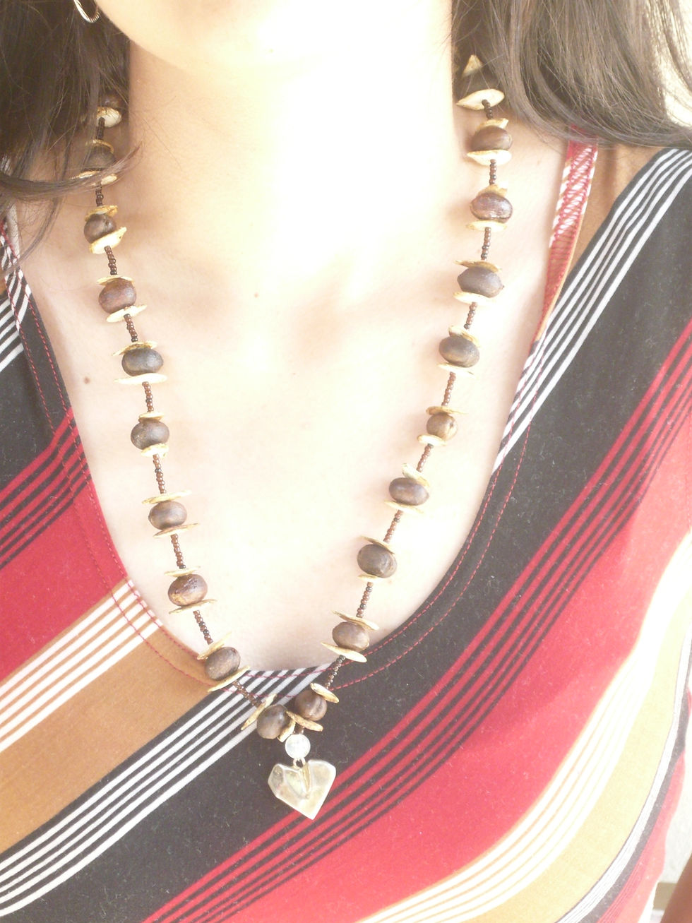 COLLAR DE CAFE Y CALABAZA