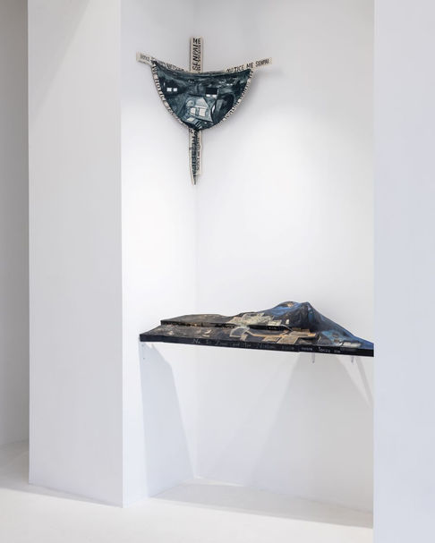 13. Temporarily Embarrassed Moonwalkers, widok wystawy, fot. Szymon Sokołowski, meta_stron