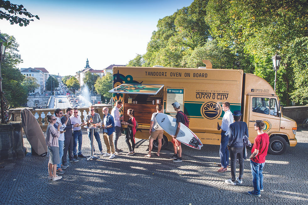 Food Trucks United || Curry-O-City