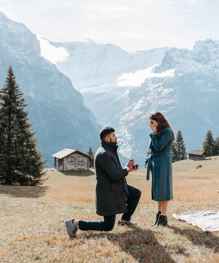 Autumn proposal in Grindelwald