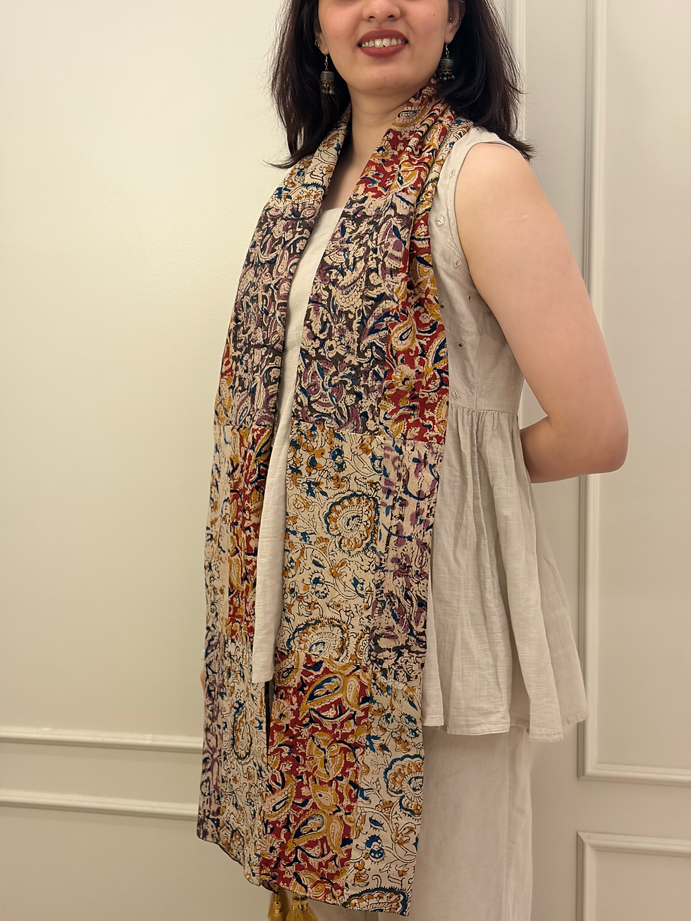 Thumbnail: Kalamkari Patched Work Stole