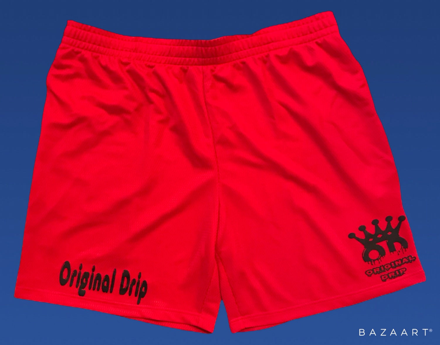 Original Drip (logo #2 drip mesh shorts).