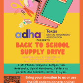 School Supply Drive