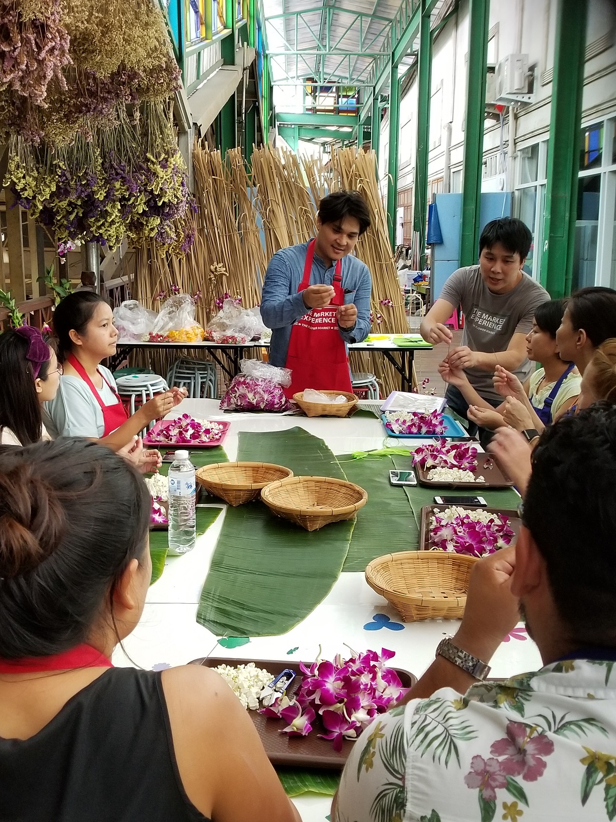 garland making