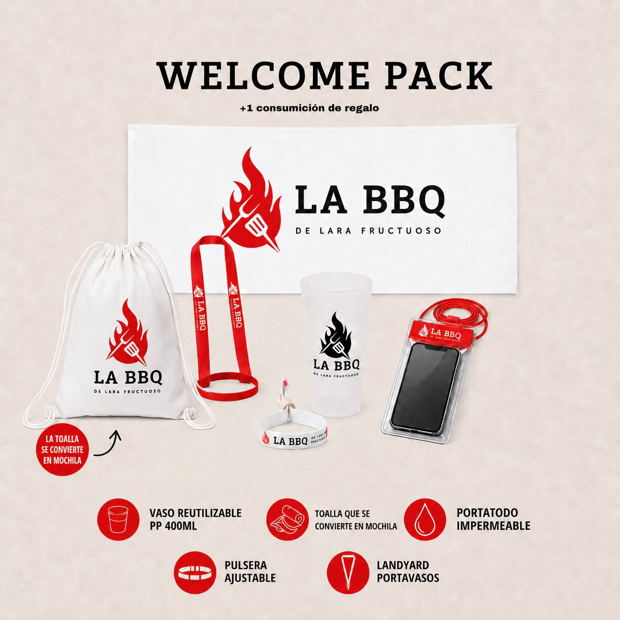 WELCOME PACK BBQ LARA