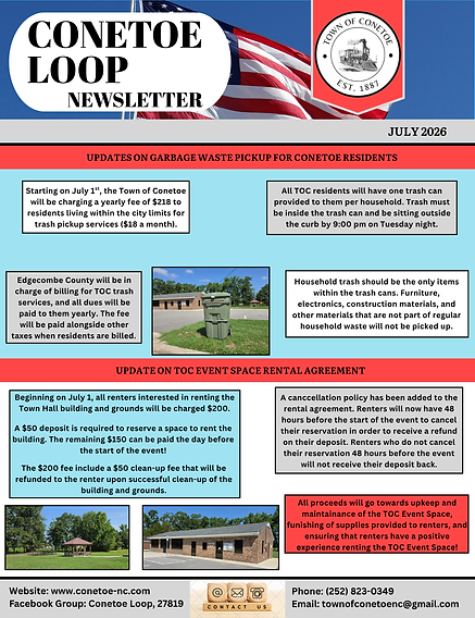 Back Page of Town of Conetoe Newsletter.png