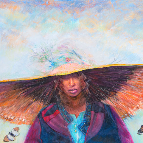 ✨ Together, these four pieces (Aunt Sarah, Saffronia, Sweet Thing, Peaches) create a visual response to Nina Simone’s Four Women while also expanding the critique: not just about history, but about how contemporary music and culture continue to categorize and misrepresent Black women.