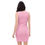 Thumbnail: Women's Sleeveless Bodycon Dress Baby Pink, Stylish & Comfortable Casual Wear