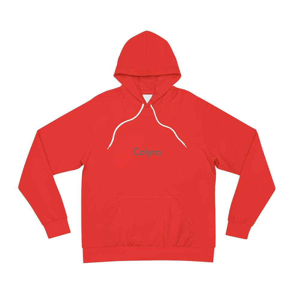Unisex Premium Fleece Hoodie Crimson Red – Soft, Stylish & Sustainable