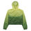 Thumbnail: Women’s cropped windbreaker Forest Green Lime