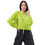 Thumbnail: Women’s cropped windbreaker Lime