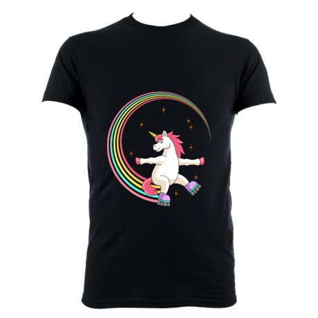 Thumbnail: Adult Skate Like a Unicorn - Unisex Tee