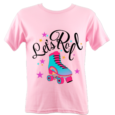 Thumbnail: Kids "Let's Roll" T-Shirt