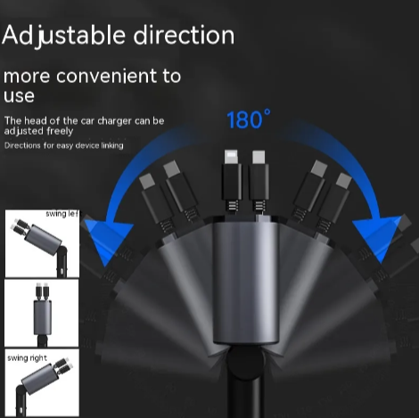 Thumbnail: 4-in-1 Car Fast Charger