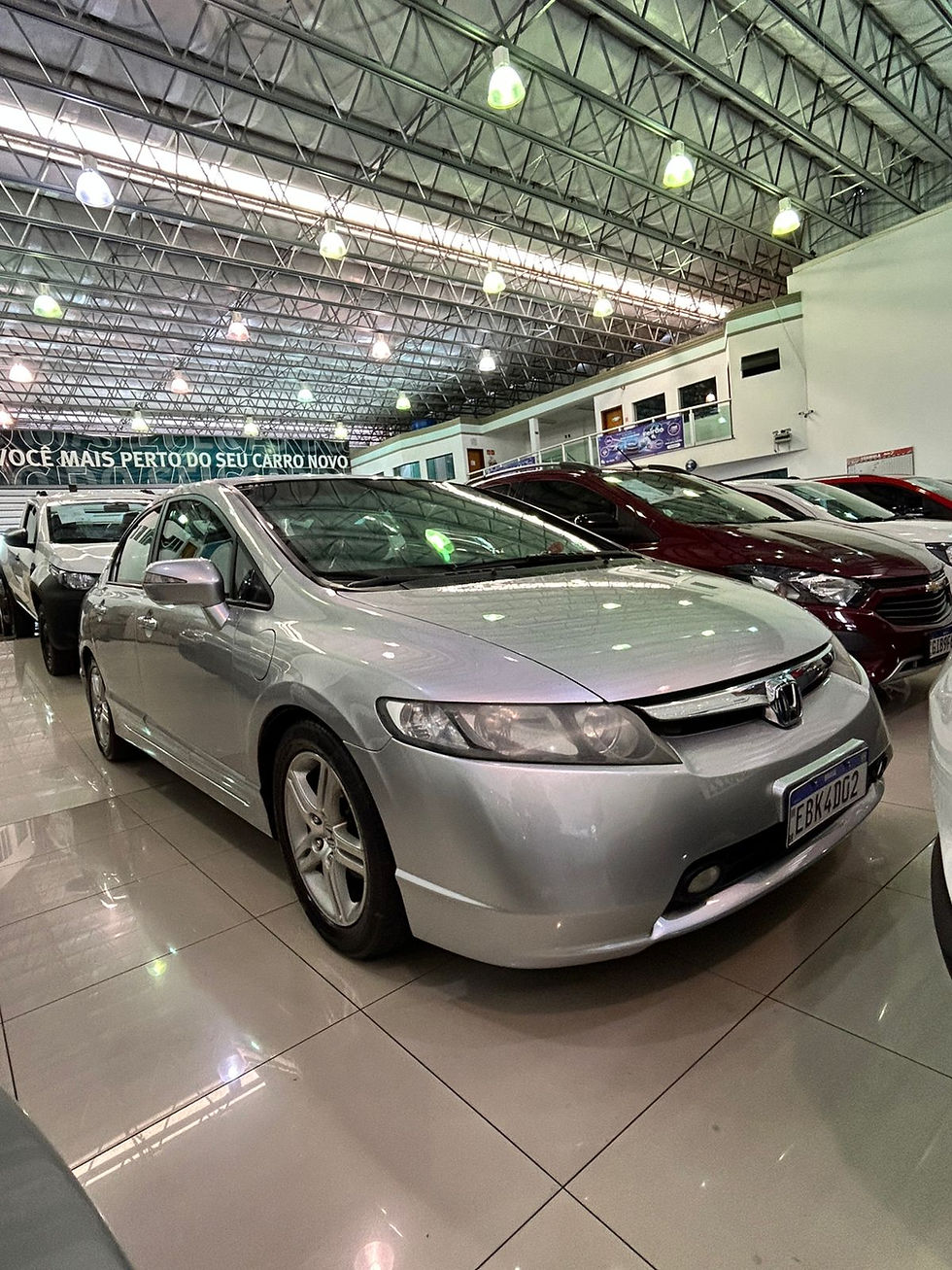CIVIC EXS 1.8 FLEX 2008 BLINDADO