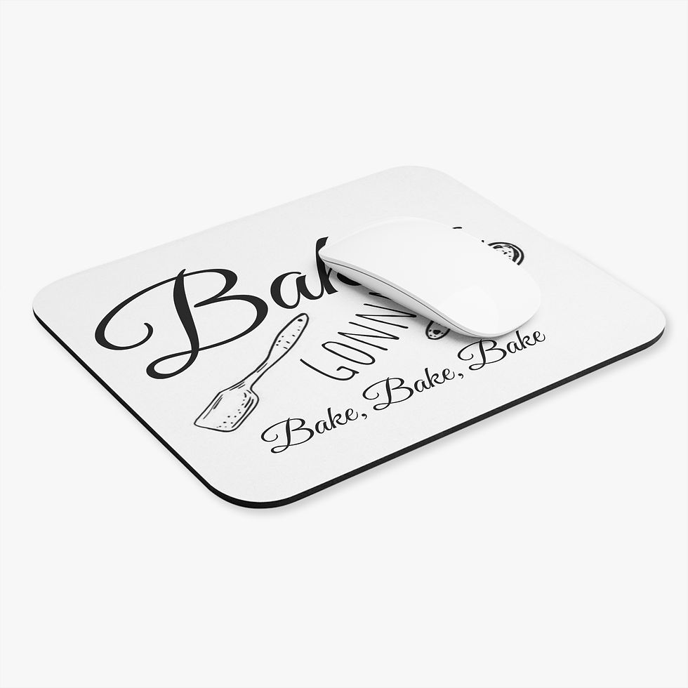 Thumbnail: Baking Mouse Pad, Gifts for Bakers, Baking Supplies, Office Accessories