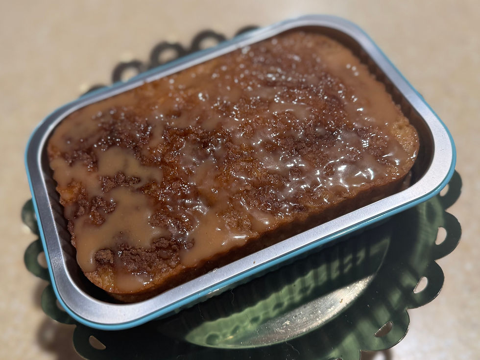 Caramel Apple Sourdough Cake