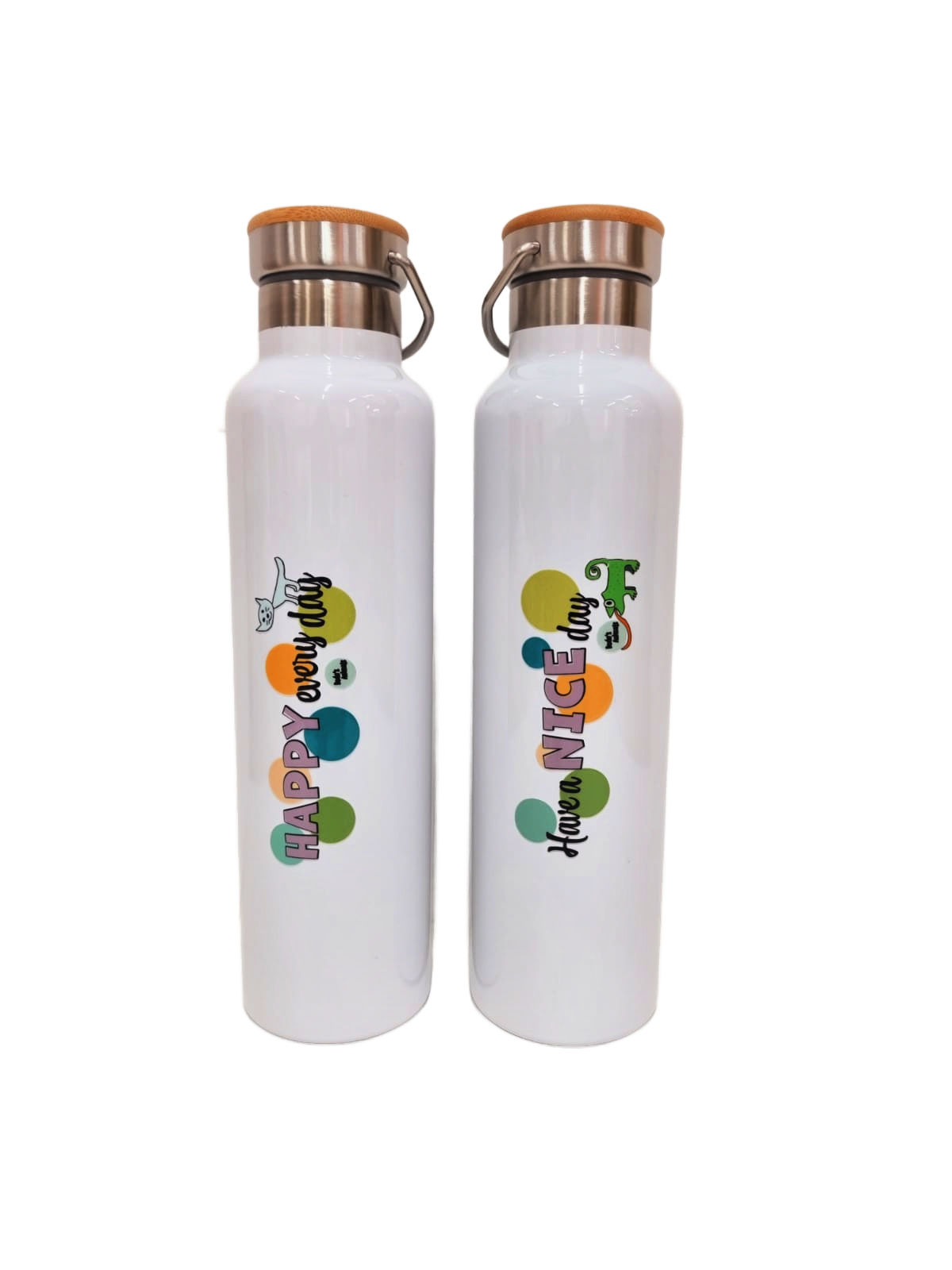 תרמוס / בקבוק תרמי - Happy every day