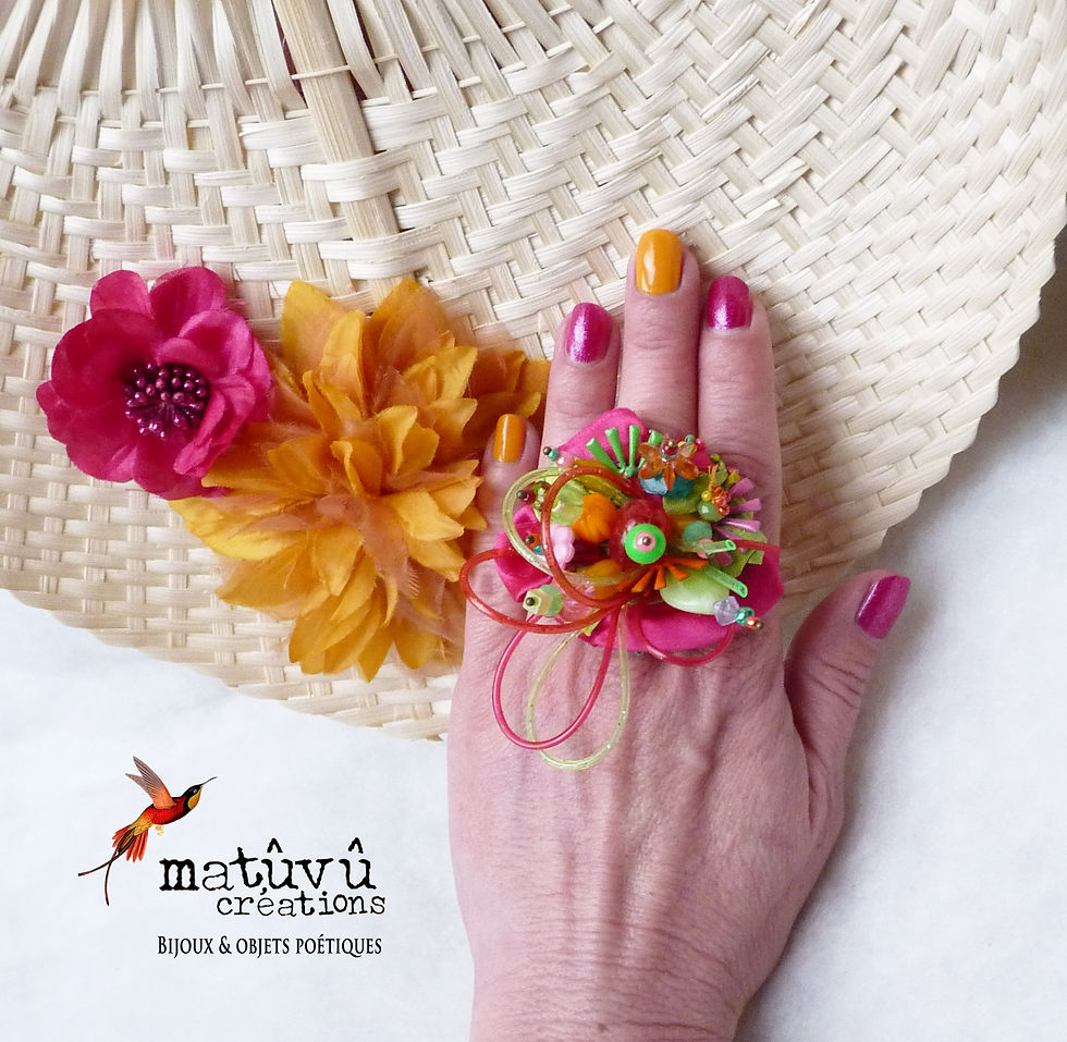 Miniature : BAGUE "FOLLE ENVIE" - Couleurs Berlingot