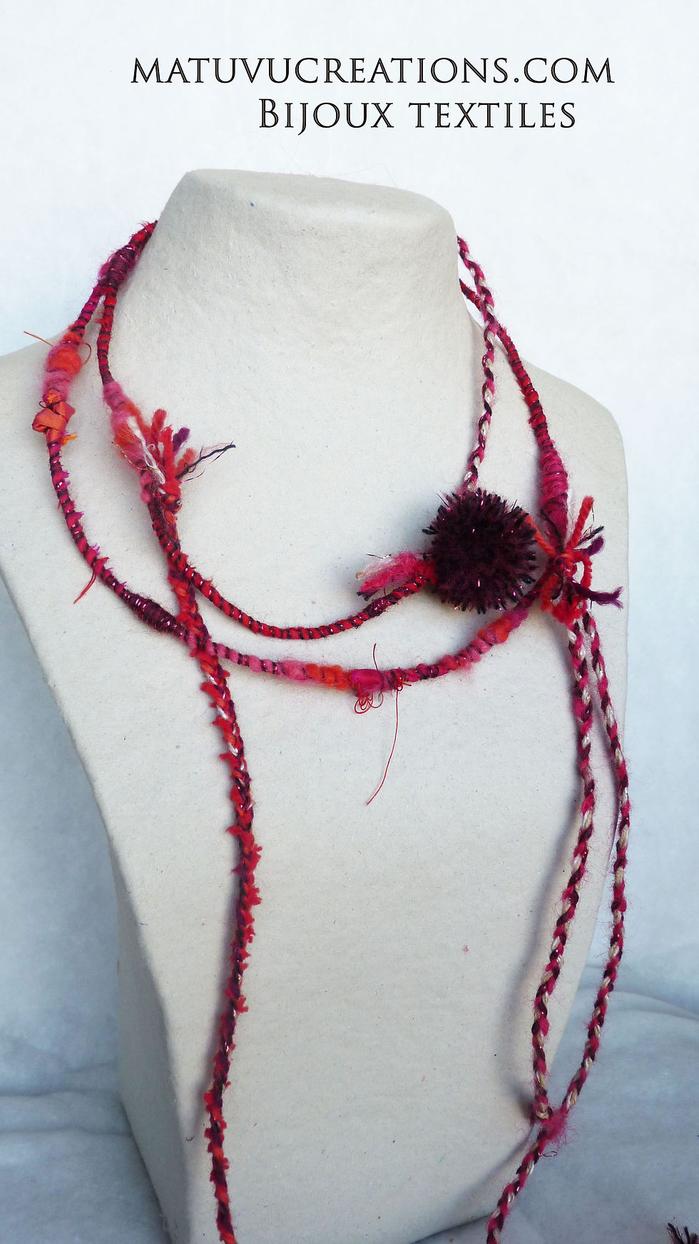 Bijoux textiles Matûvû Créations