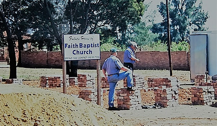 Construction of the church building