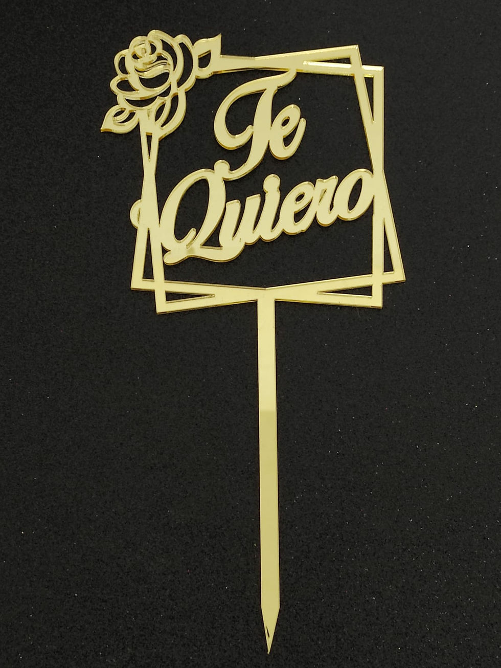 Miniatura: Topper de Acrilico