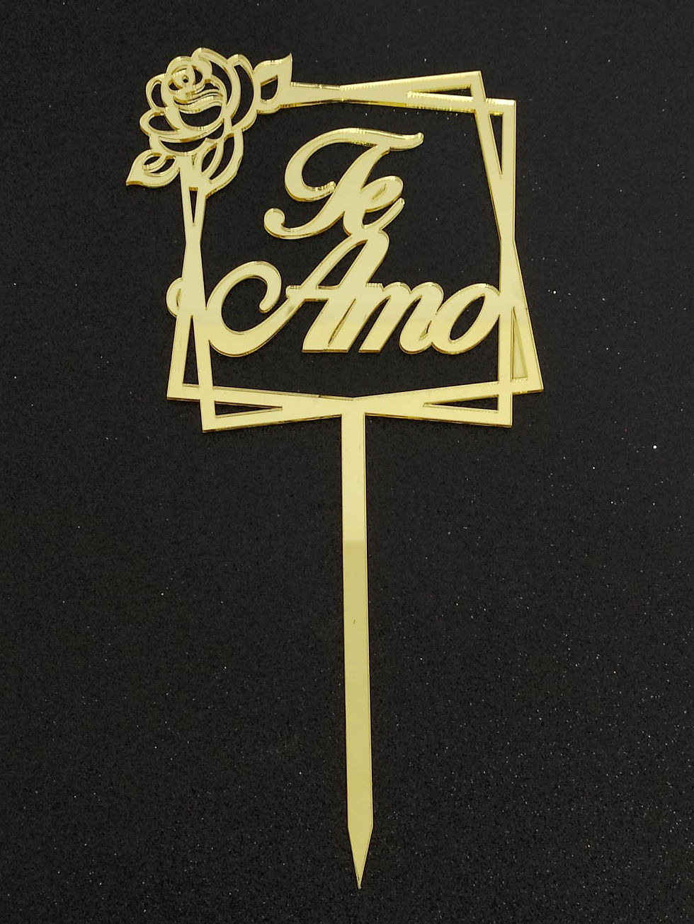 Miniatura: Topper de Acrilico