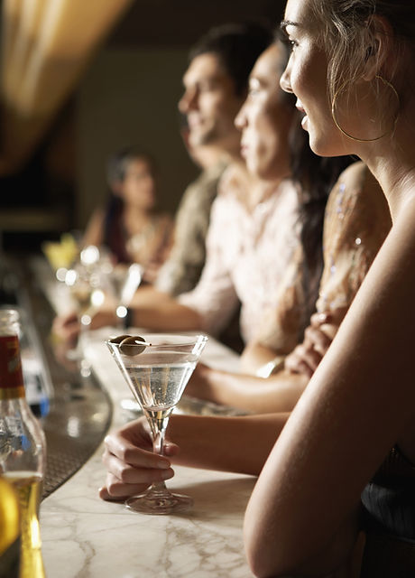 Martinis on the Bar