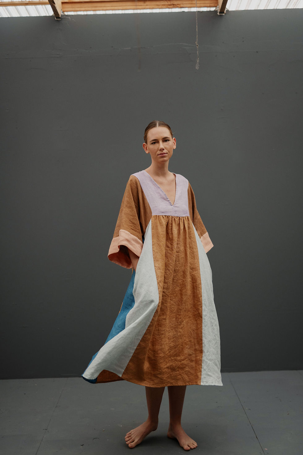 Thumbnail: Multi colored mock dress