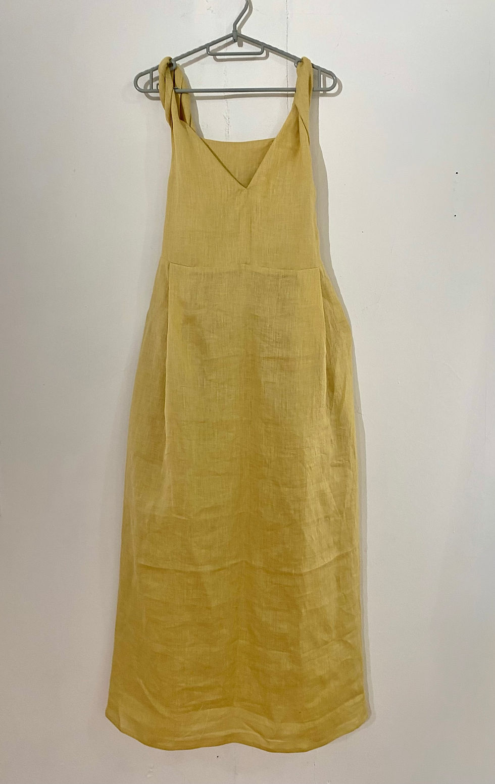 サムネイル： Mango Leaf Ribbon Dress　21's Linen