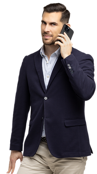 István Kun, business development expert, during a personal telephone consultation.