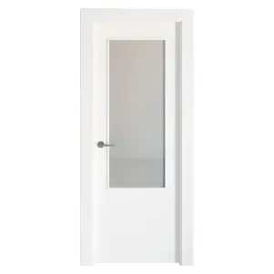 Puerta Bari cristal blanco