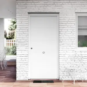 Puerta den entrada metálica Multi