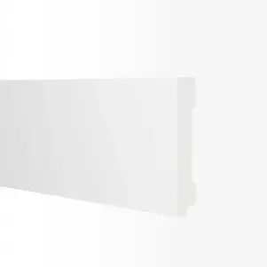 Rodapié H2O blanco de 8cm