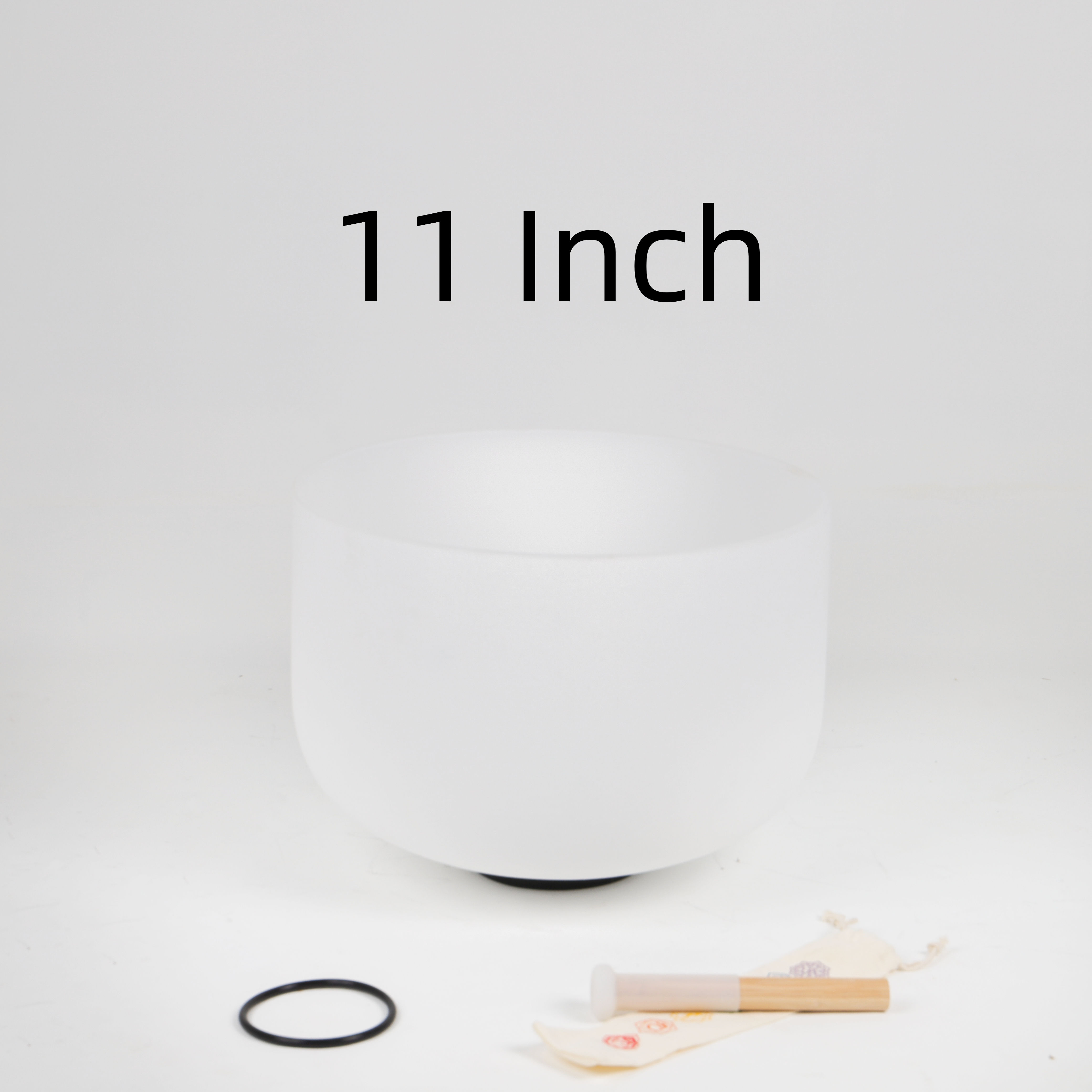 11inch Frosted Crystal Singing Bowl