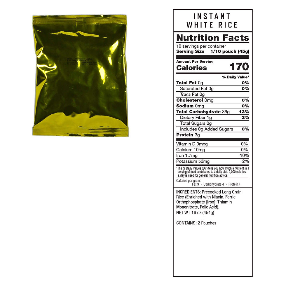 Thumbnail: Meat Portion - 60 Servings plus 20 Servings of Rice