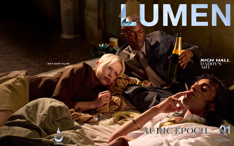 'DADDY'S ART'
​
​
This narrative rips into the theatre of privilege—where nepo-babies perform hustle in designer tailoring and vintage sportswear, staging “struggle” against peeling walls and million-pound art. It’s bold, ironic, and painfully real, exposing how wealth masquerades as work and aesthetic becomes identity.