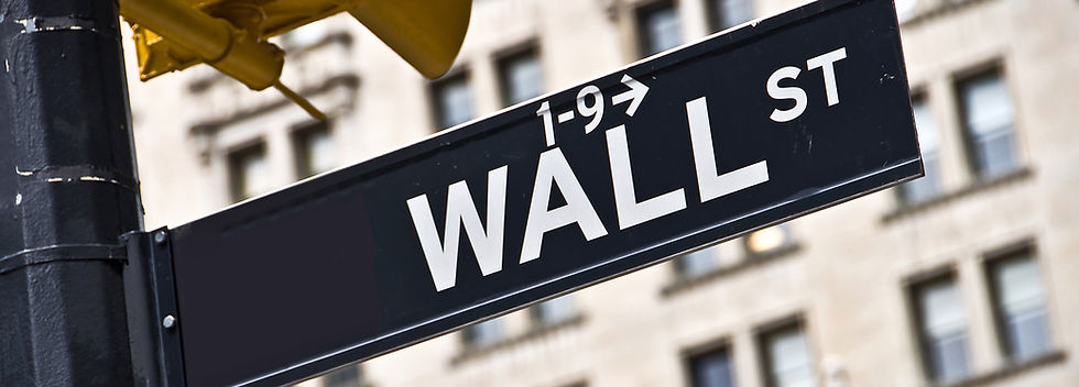 Wall Street Sign