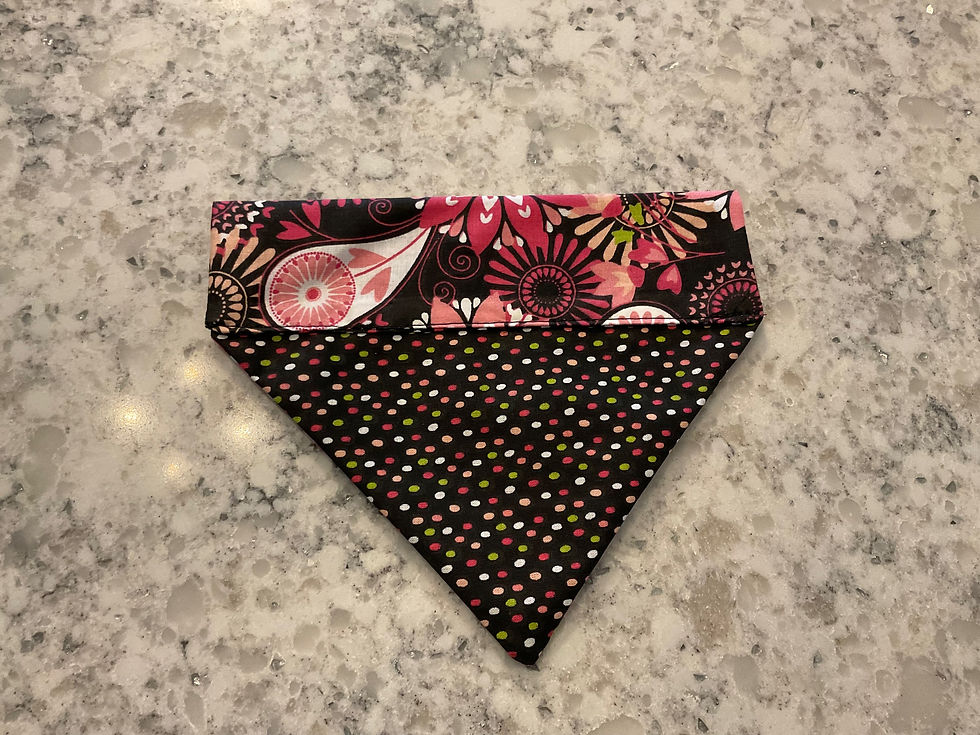 Thumbnail: XS, SM, MED, LG Spring Flower Bandana