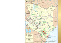 Map of Kenya